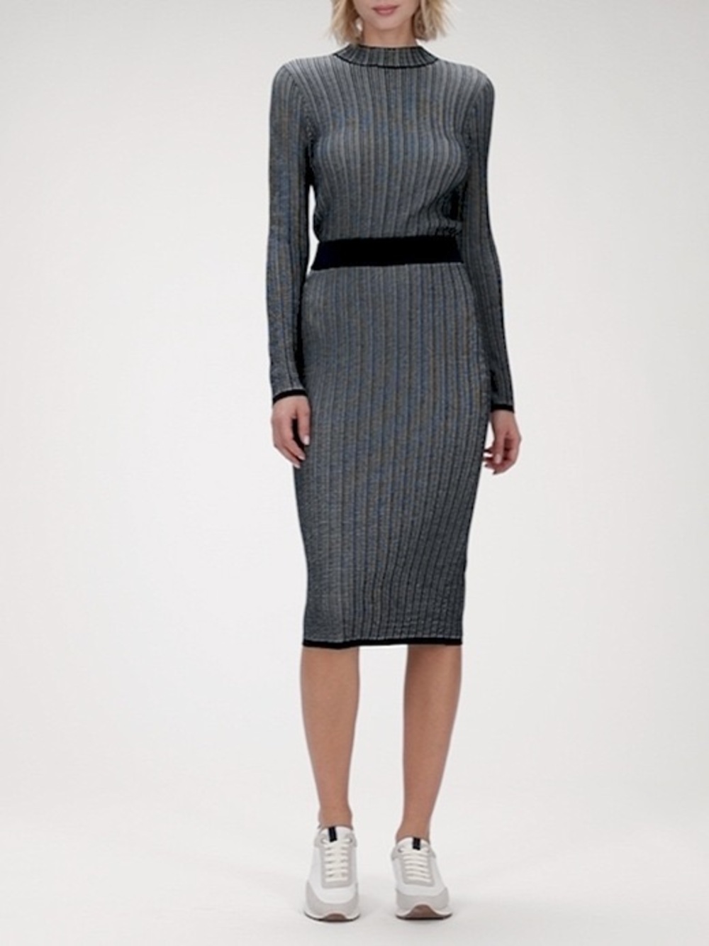 Banana Republic Sweater Pencil Skirt Navy Small